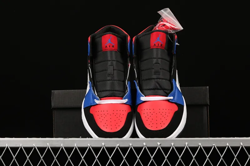 All categories Air Jordan Jordan series basketball shoes Air Jordan 1 Mid Air Jordan 1 Mid Top3 Mandarin duck stitching toe mid-top full toe layer genuine standard 554724-124